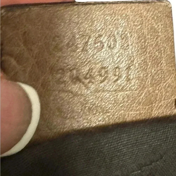 Gucci Light Brown Leather Heritage Stripe Horsebit Hobo Shoulder Bag. - Picture 12 of 16